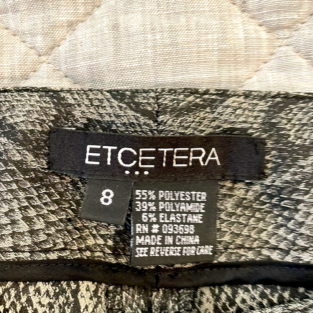 Etcetera Python Stretch Pants - image 5